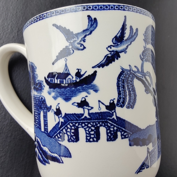 1 | made in England 🇬🇧 | Blue Willow 🤍💙 | 9 oz coffee ☕ mug - Picture 11 of 11